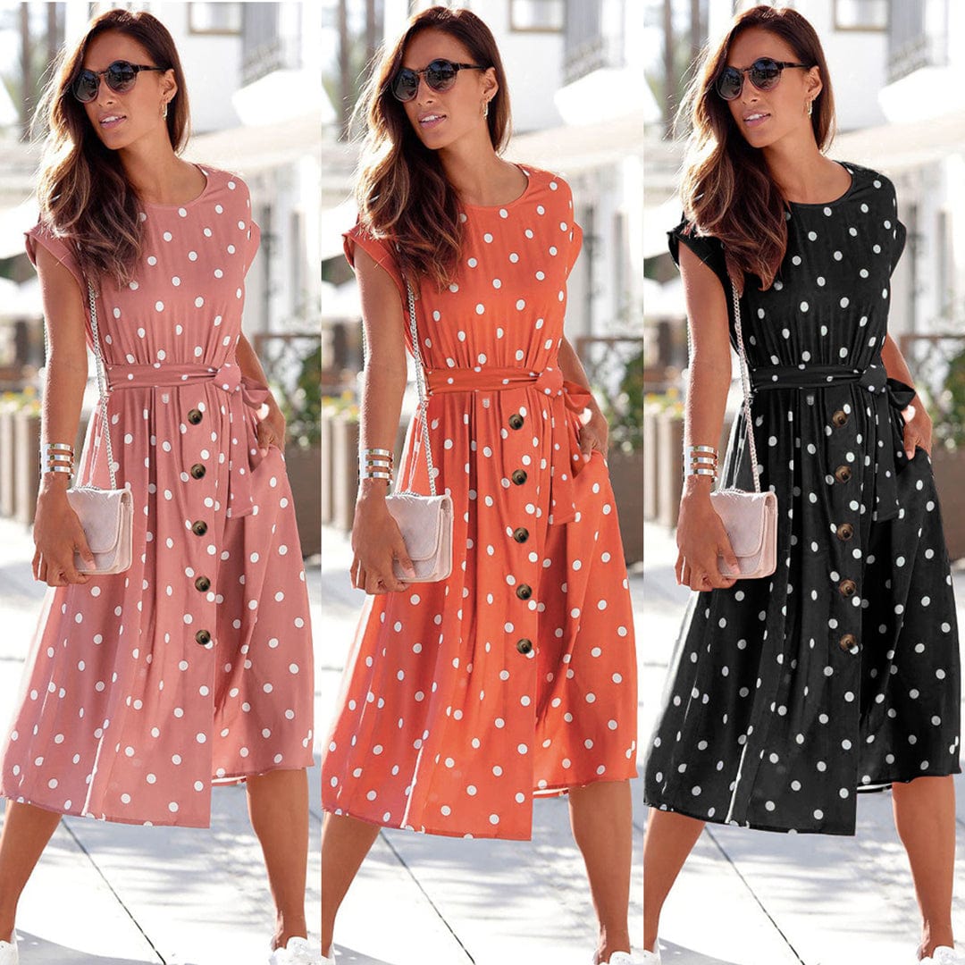 Leandra - Soft Premium Feel Woman's Summer Dress
