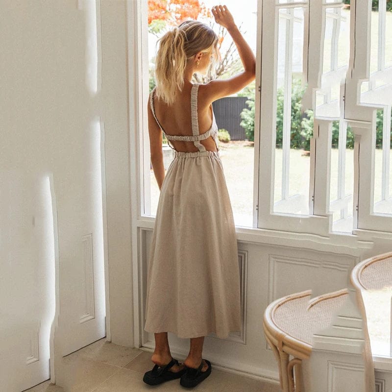 Harrietta - Effortless Modern Luxury Woman's Summer Dress