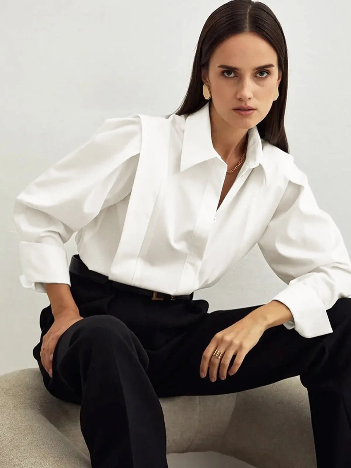 Andrea - Comfortable & Versatile Woman's Blouse Dreamardi