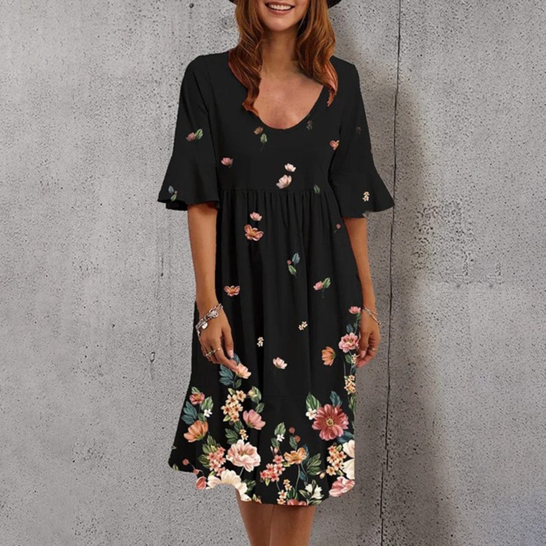 Noelle - Leisure Elegance  Woman's Midi Dress