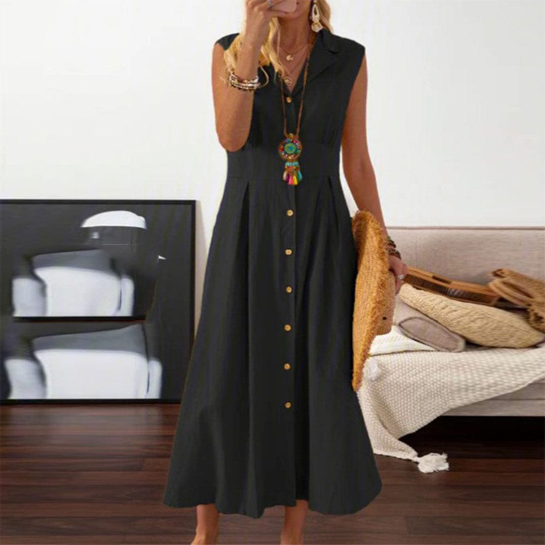Isla - Effortless Elegance & Softness Woman's Long Dress