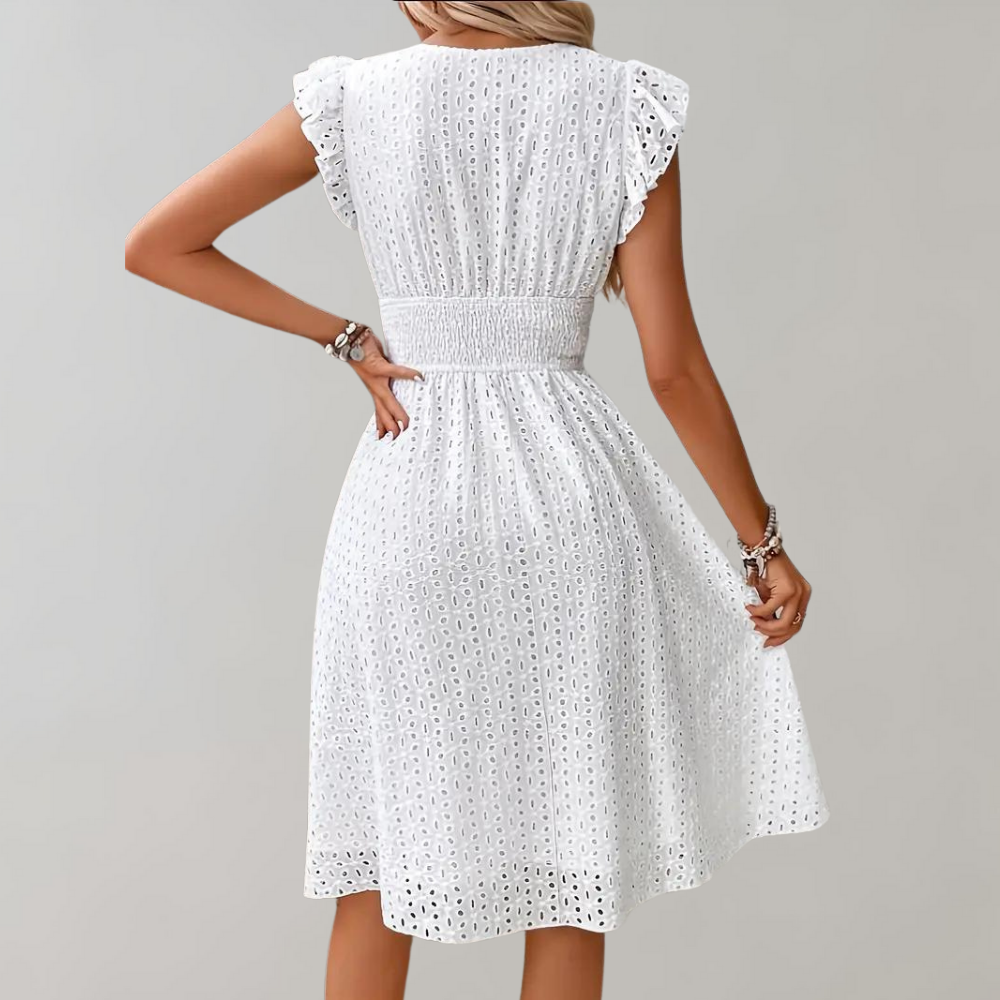 Delmira - Relaxed & Stylish Fit Women's Midi Dress