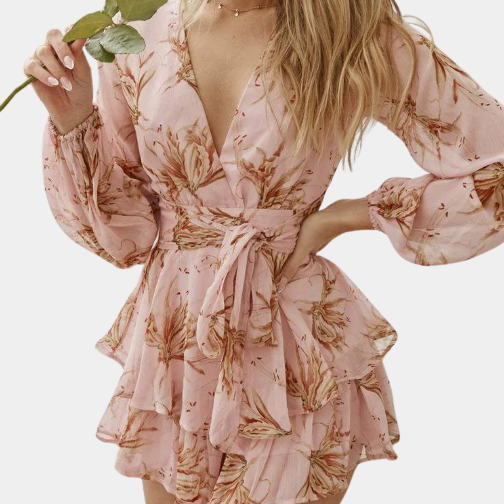 Nyxaria - Timeless Summer Elegance Woman's Mini Dress