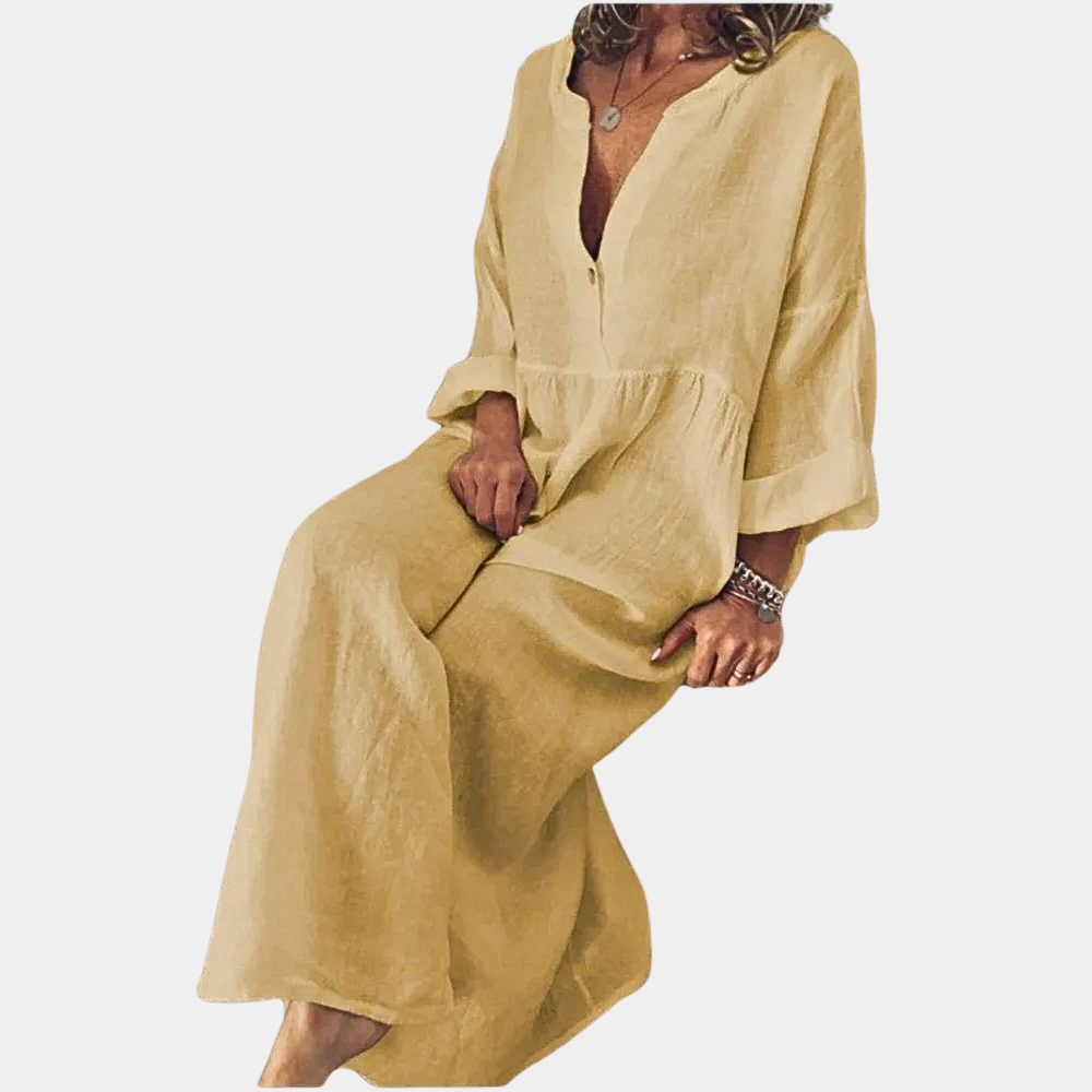 Lysandra - Timeless Breezy Fit Woman's Maxi Dress
