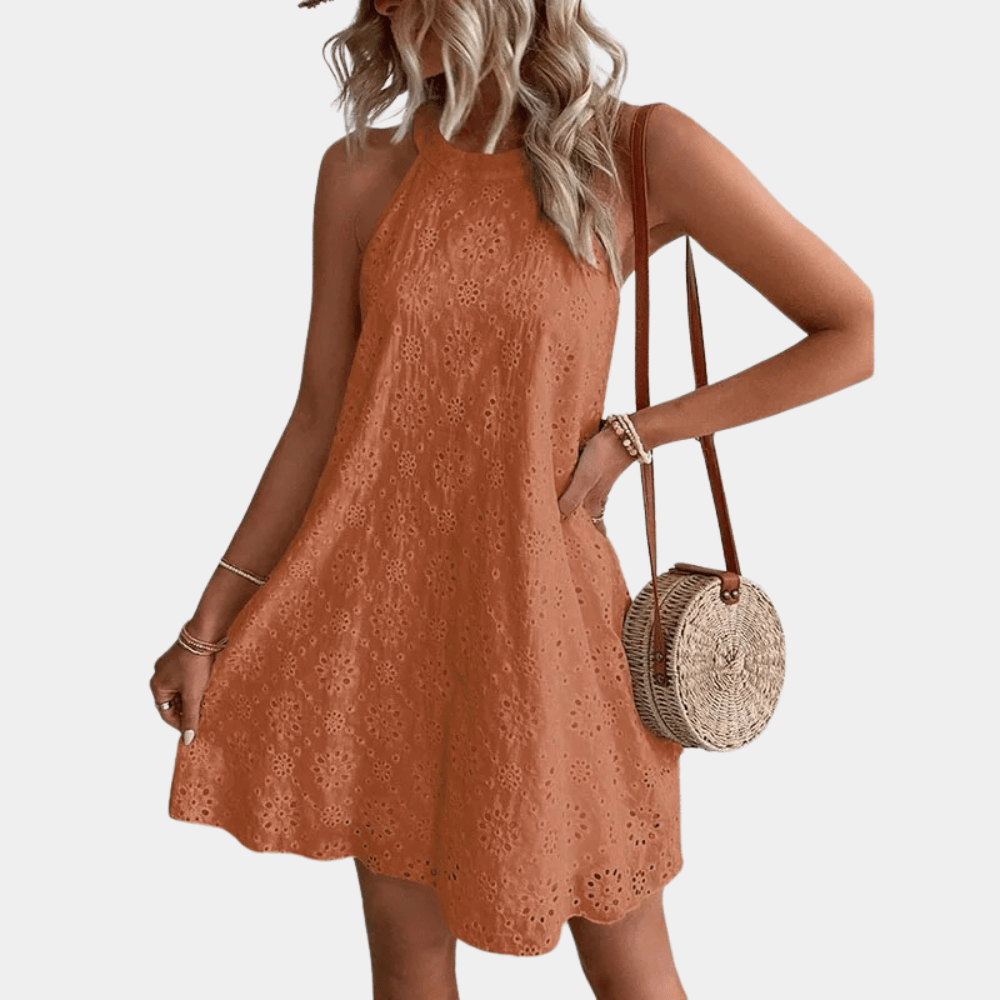 Selina - Elegant Leisure High-Quality Modern Style Woman's Mini Dress