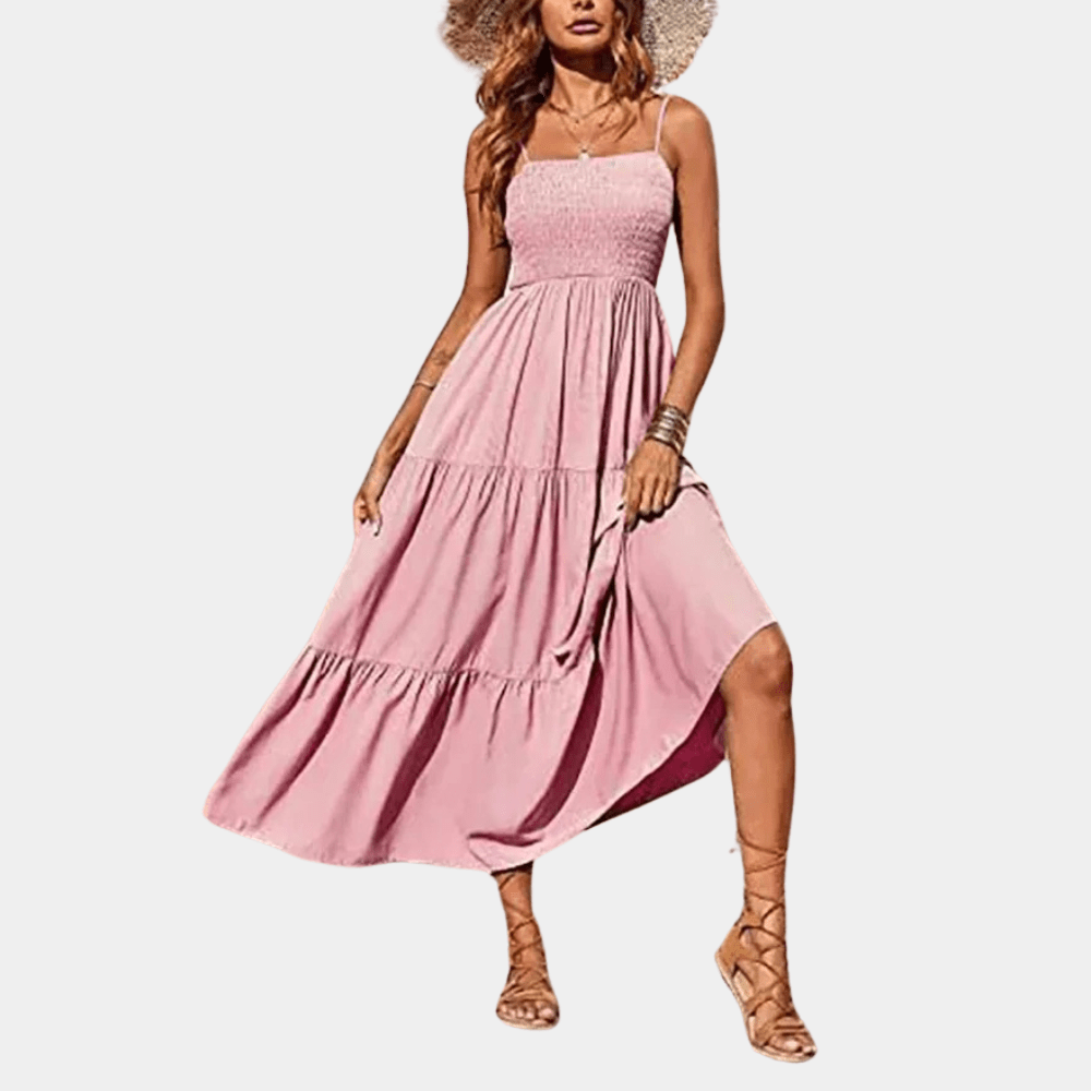 Florence - Light Modern Elegance Woman's Midi Dress