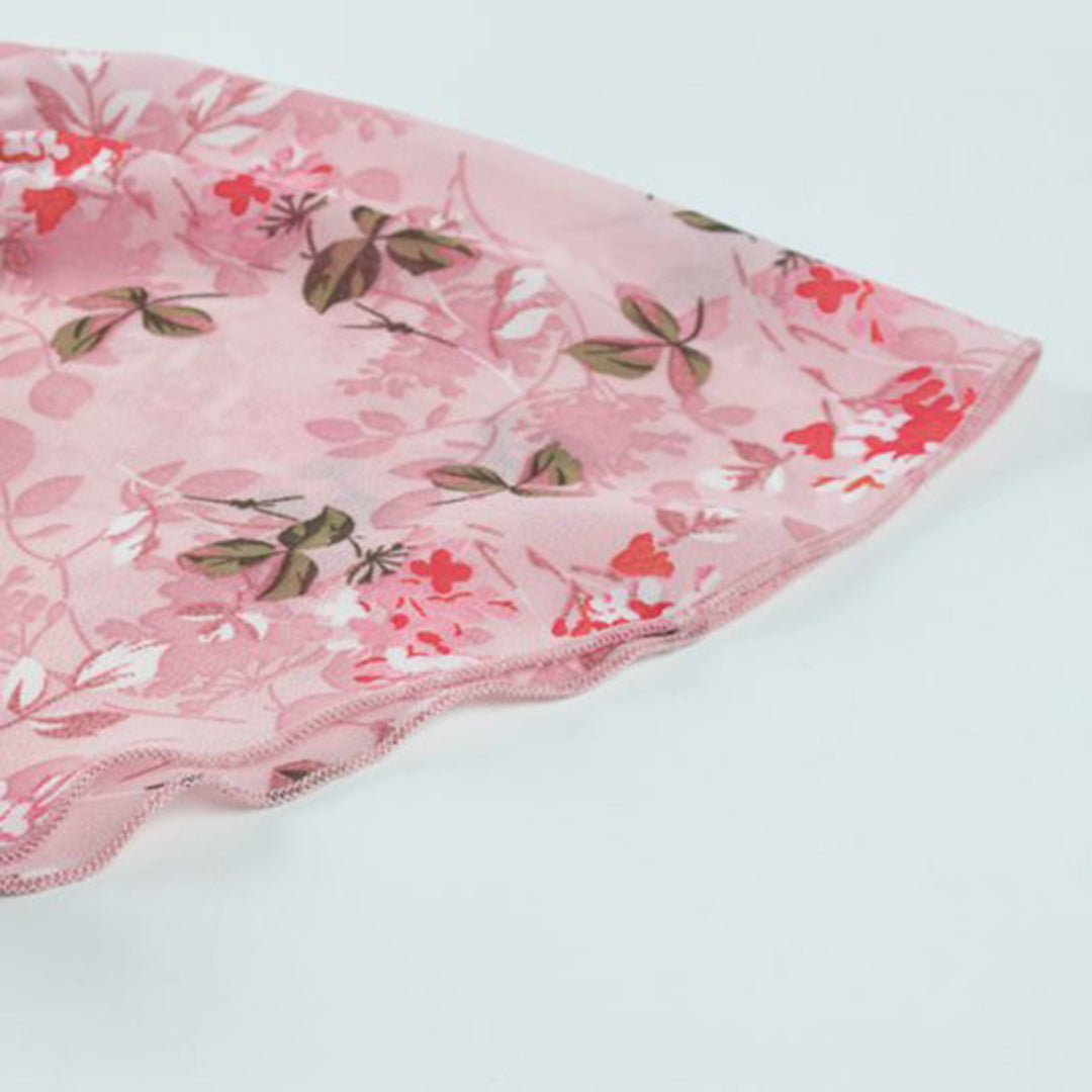 Una - Effortless Summer Beauty Woman's Floral Mini Dress
