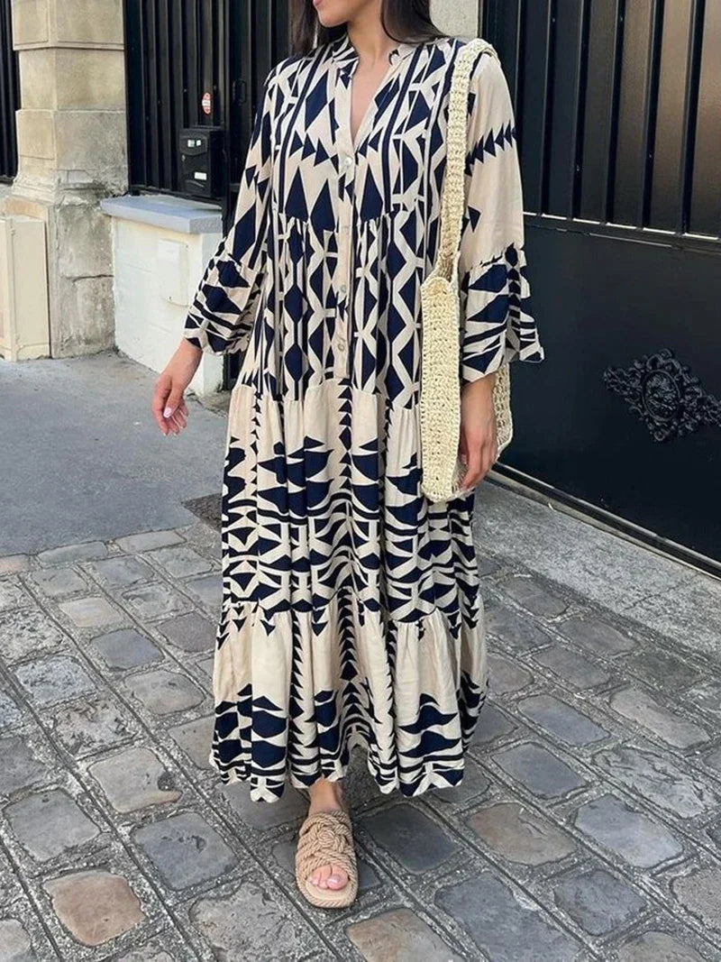 Tabitha - Elegant Summer Boho Woman's Maxi Dress
