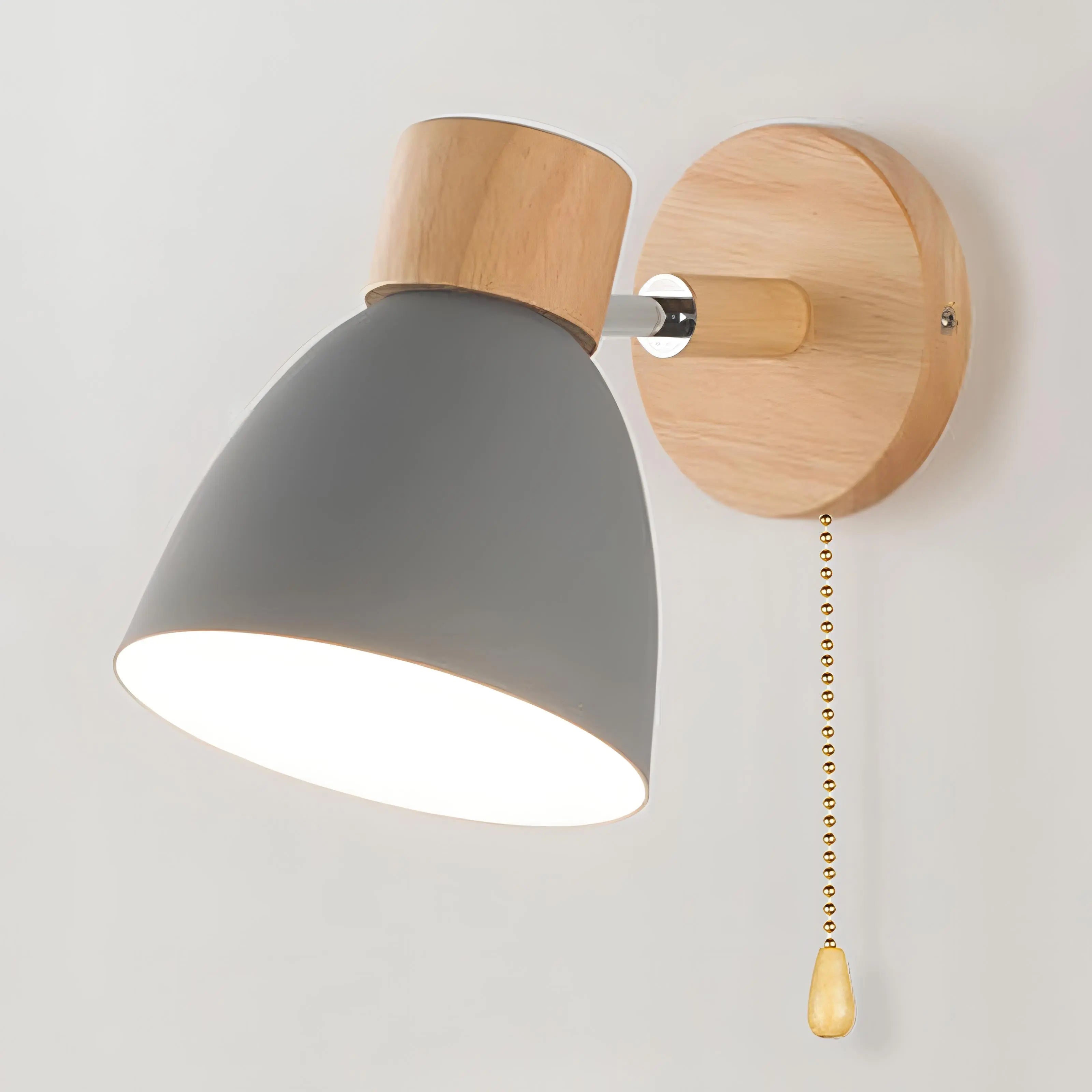 JandielWood | Nordisch-Moderne Houten Wandlelamp Dreamardi