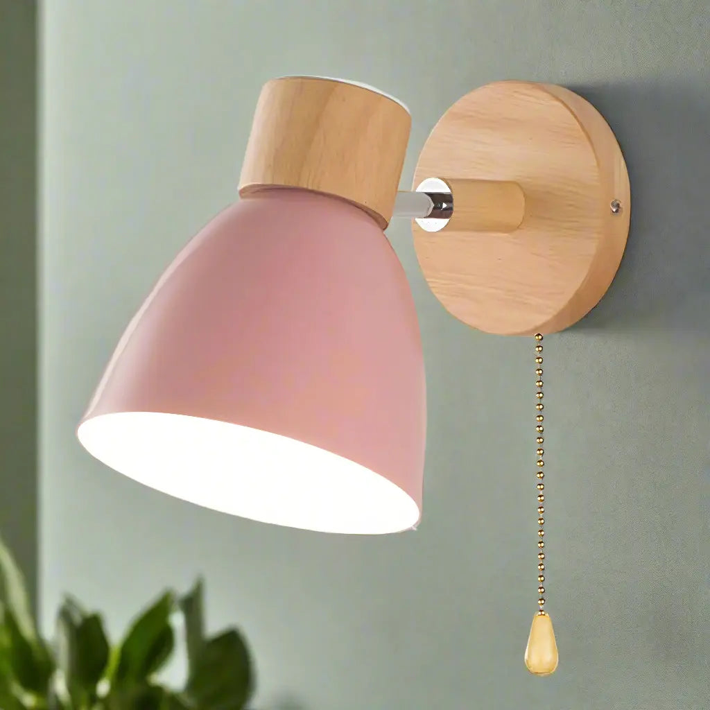 JandielWood | Nordisch-Moderne Houten Wandlelamp Dreamardi