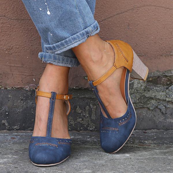 Esmeralda - Stylish Elevated Comfort Woman's Heel Sandals