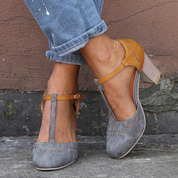 Esmeralda - Stylish Elevated Comfort Woman's Heel Sandals