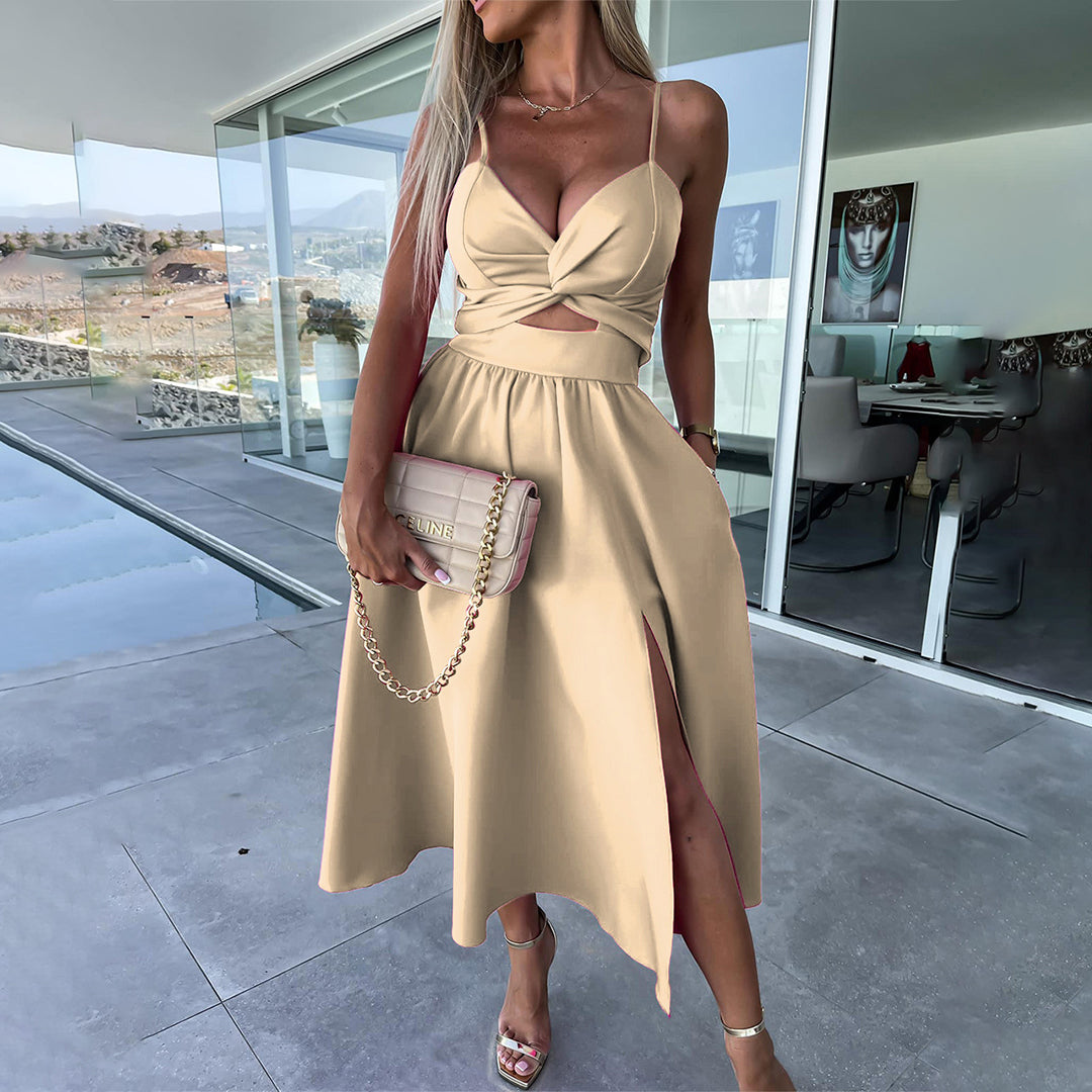 Helisent - Casual Elegance Woman's Maxi Dress