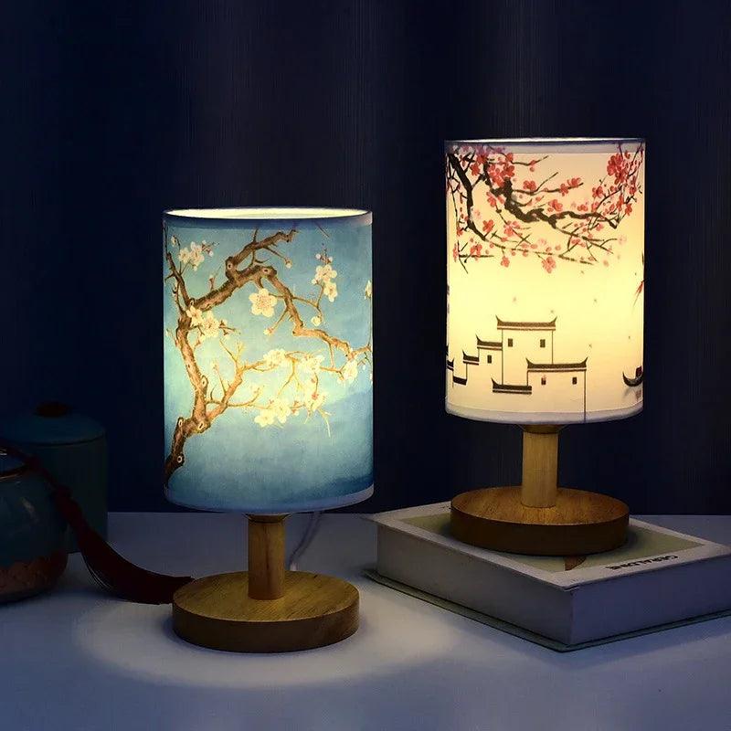 BrioFlora - Stylish Japandi Design Table Lamp