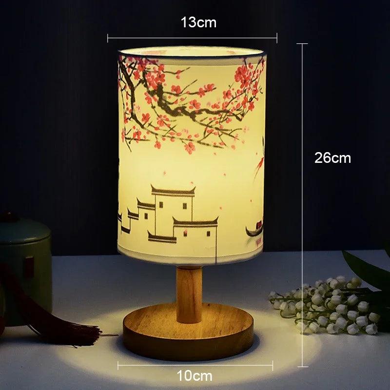 BrioFlora - Stylish Japandi Design Table Lamp