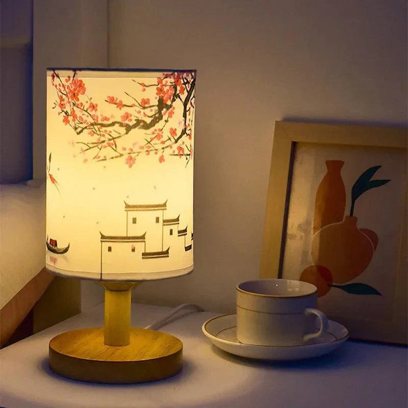 BrioFlora - Stylish Japandi Design Table Lamp