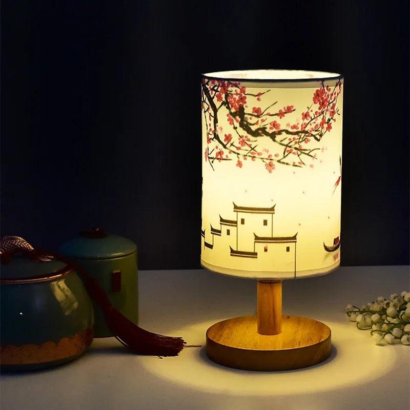 BrioFlora - Stylish Japandi Design Table Lamp