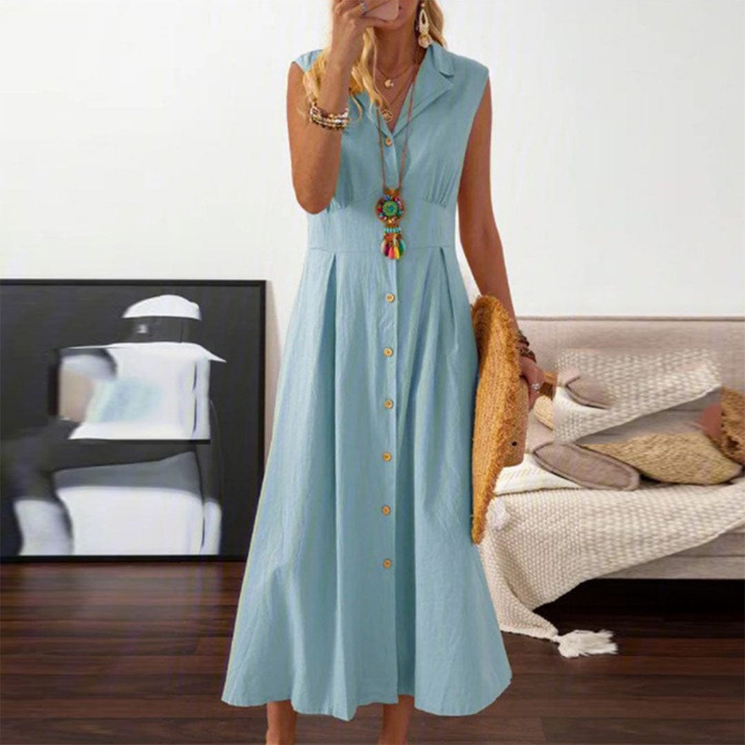 Isla - Effortless Elegance & Softness Woman's Long Dress