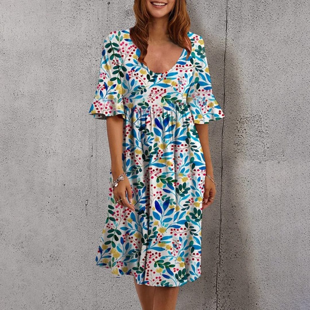 Noelle - Leisure Elegance  Woman's Midi Dress