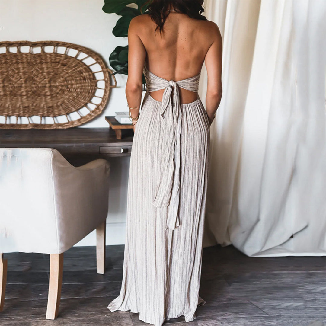Ilaria - Boho Chic Flowing Woman's Maxi Dress