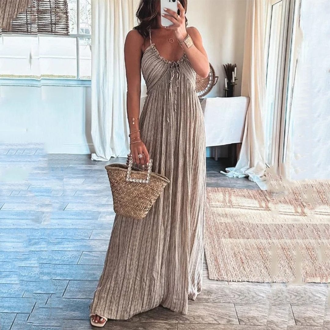 Charlotte - Elegant Casual Comfort Woman's Maxi Dress