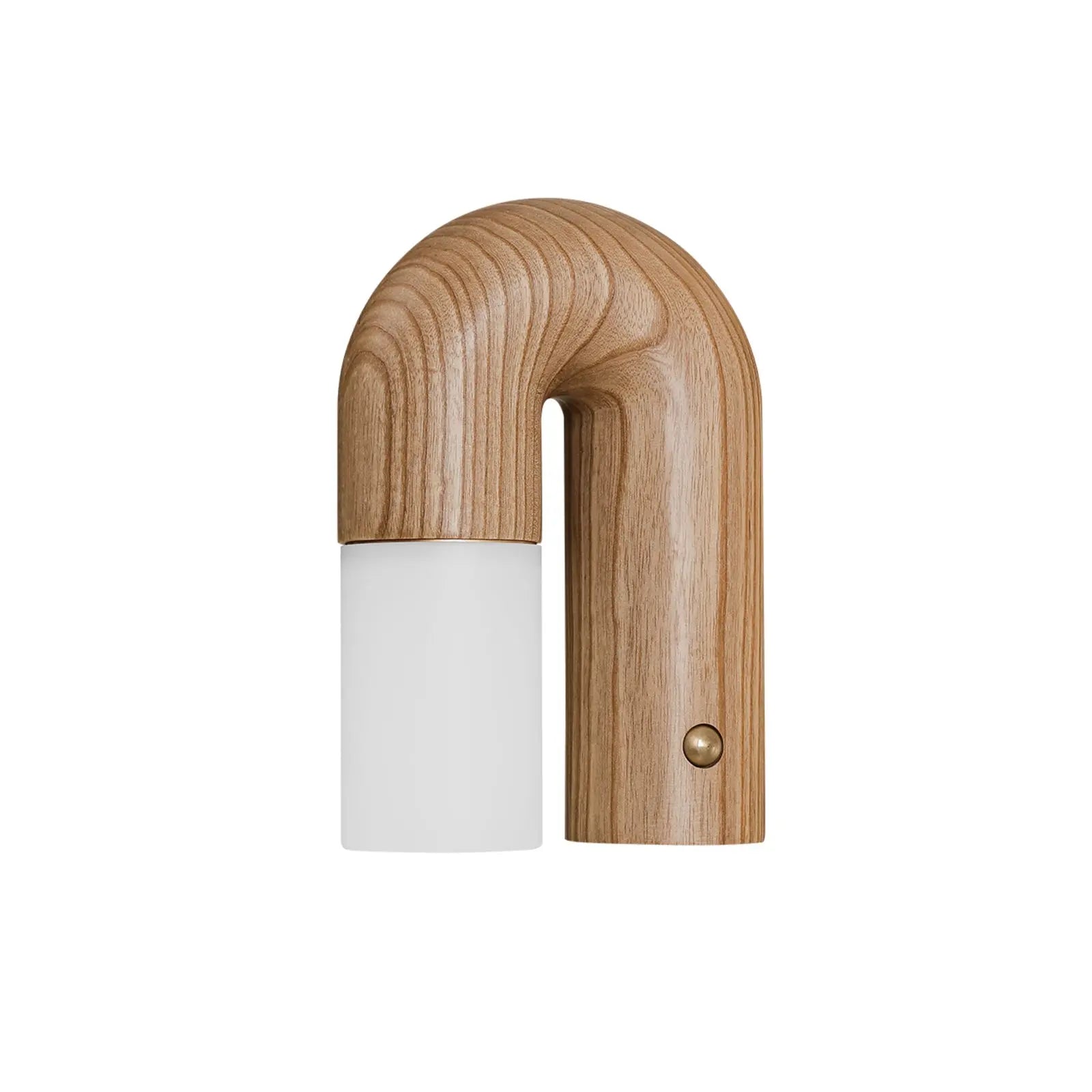 ArcusDesign | Houten Wandlelamp met Matt Lichtdiffusor Dreamardi