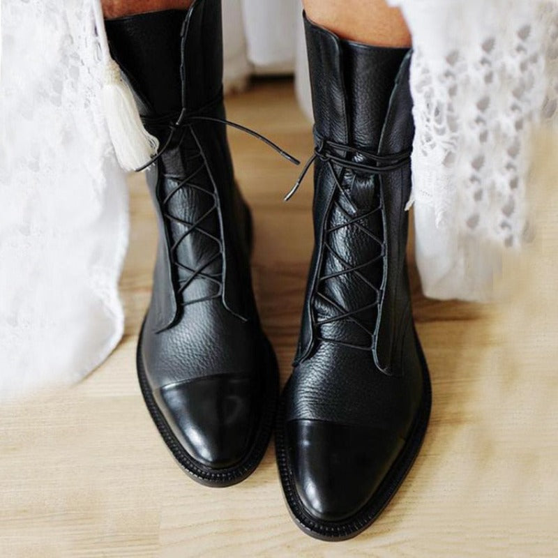 Kaela - Classic Stylish Vegan Women's Ankle Boots