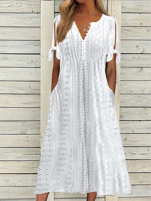 Lottie - Effortless Leisure Comfort Woman's Midi Dress