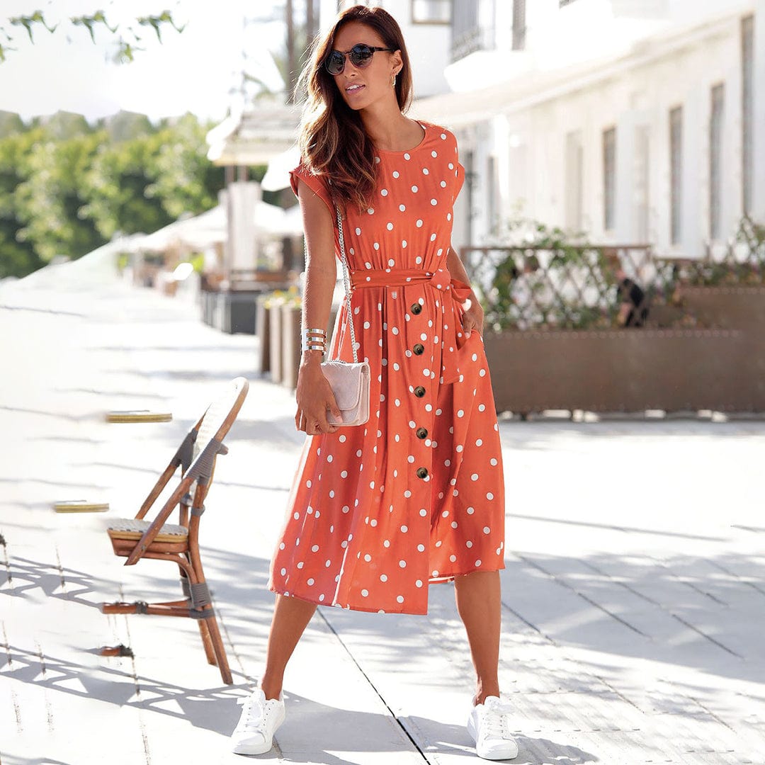 Leandra - Soft Premium Feel Woman's Summer Dress