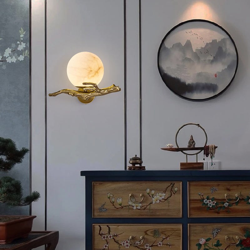 TwigLight - Modern Marble Accent Wall Lamp
