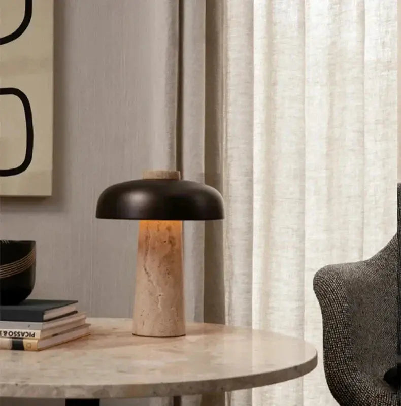 StoneAura | Travertijn Tafelverlichting Dreamardi