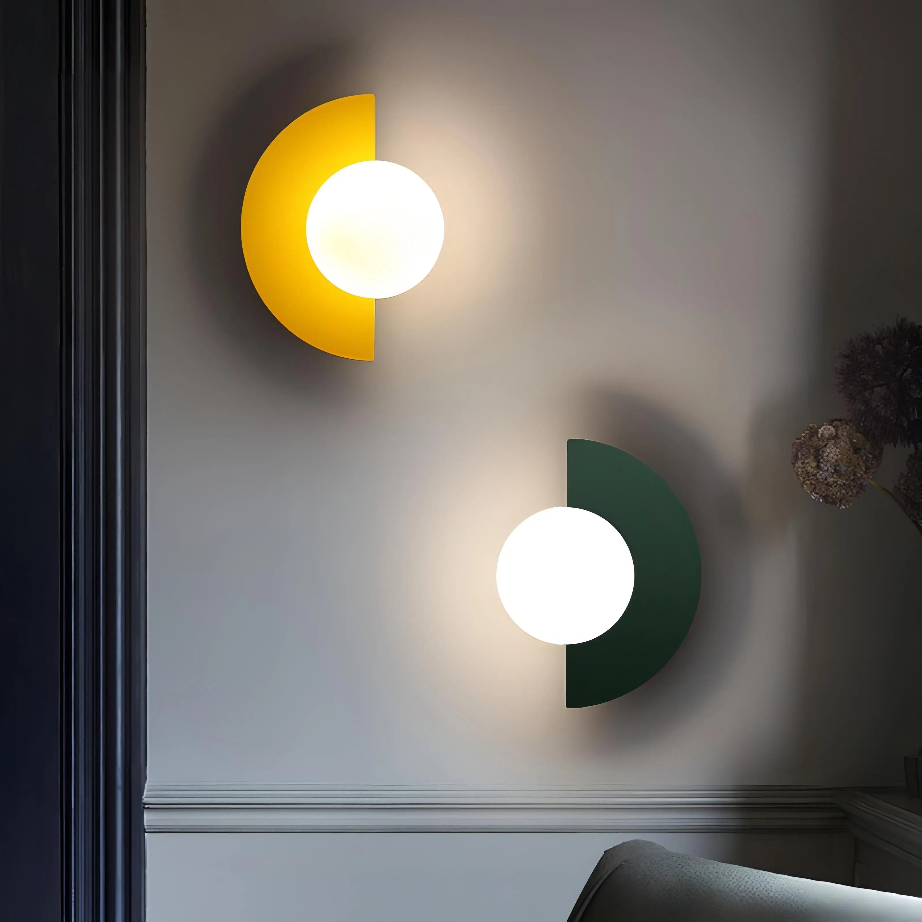 EverestLuxe | Nordische Halve Cirkel Wandlelamp Dreamardi