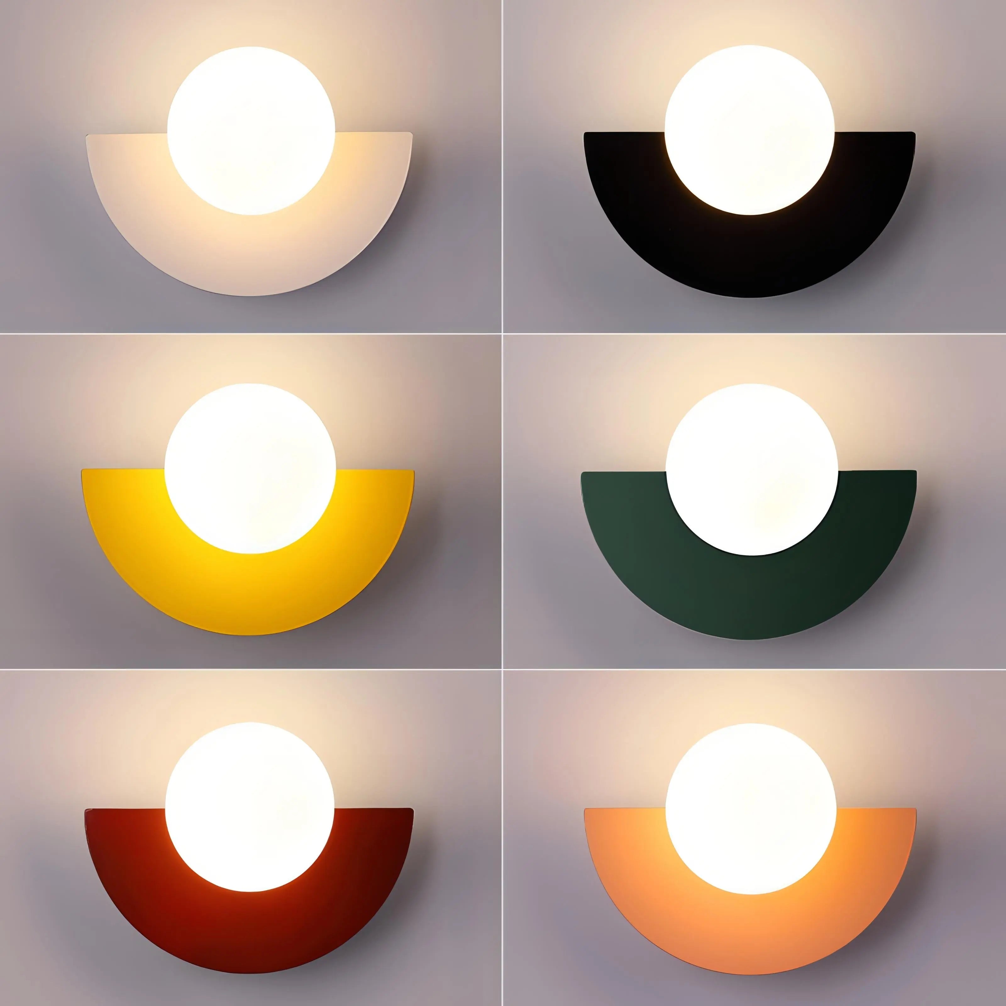 EverestLuxe | Nordische Halve Cirkel Wandlelamp Dreamardi