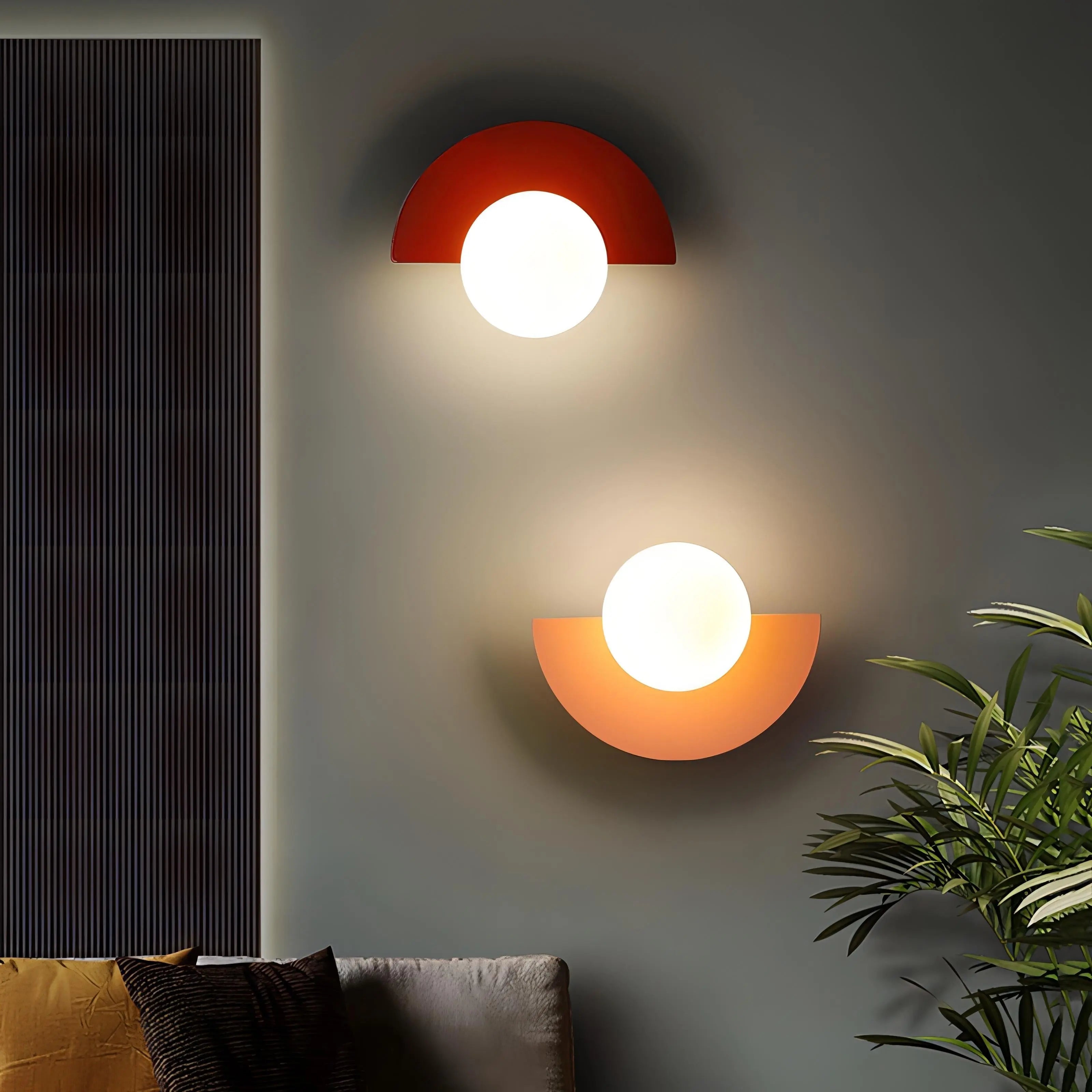 EverestLuxe | Nordische Halve Cirkel Wandlelamp Dreamardi