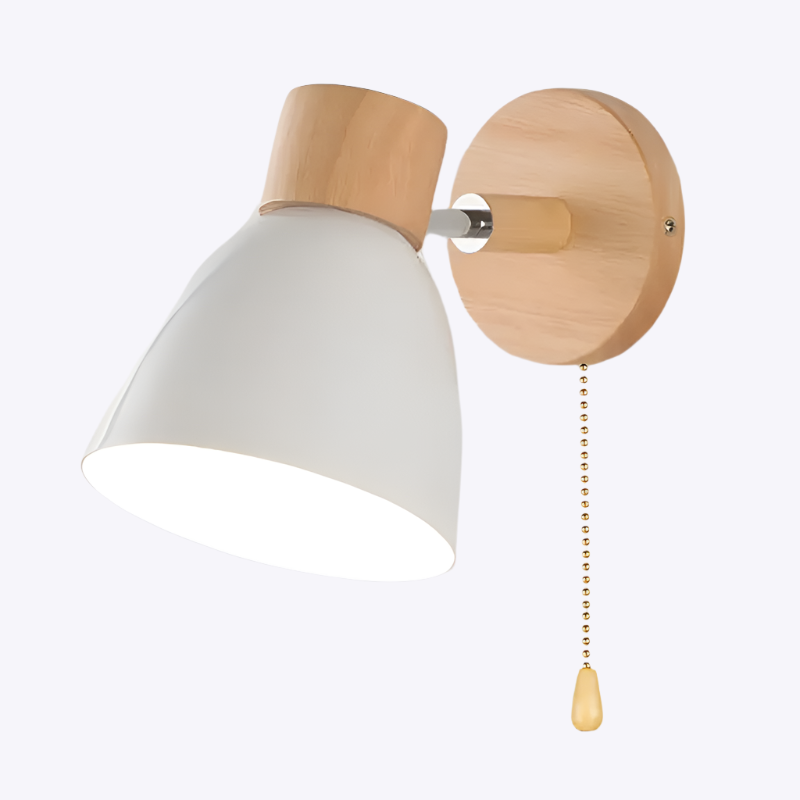 JandielWood | Nordisch-Moderne Houten Wandlelamp Dreamardi