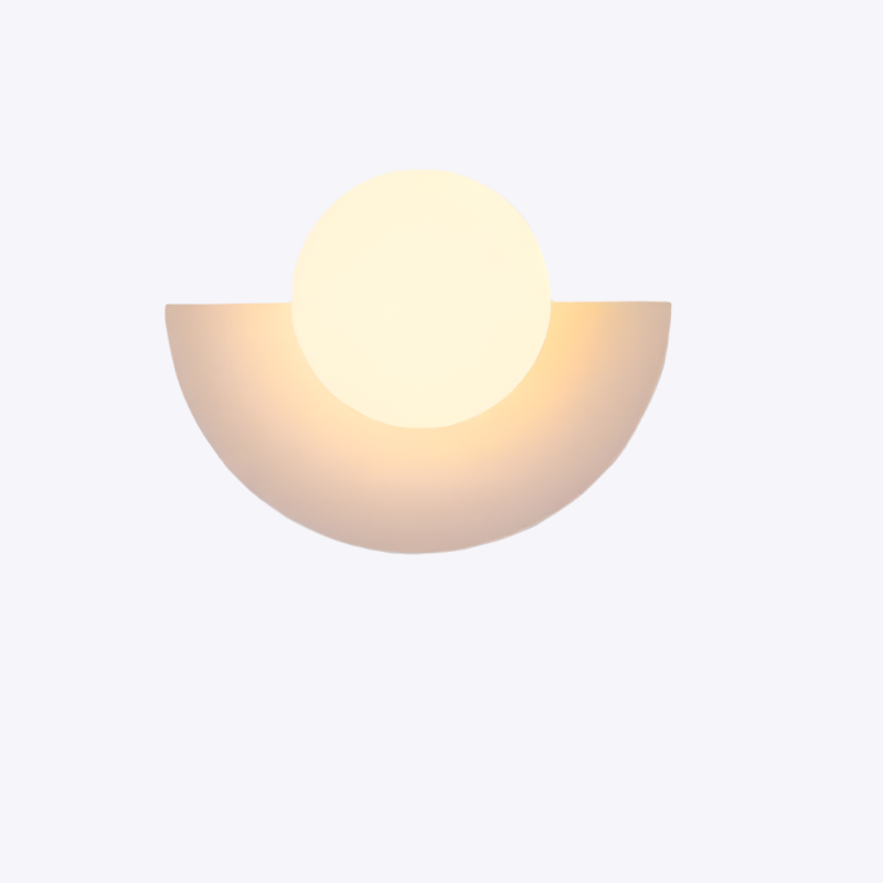 EverestLuxe | Nordische Halve Cirkel Wandlelamp Dreamardi