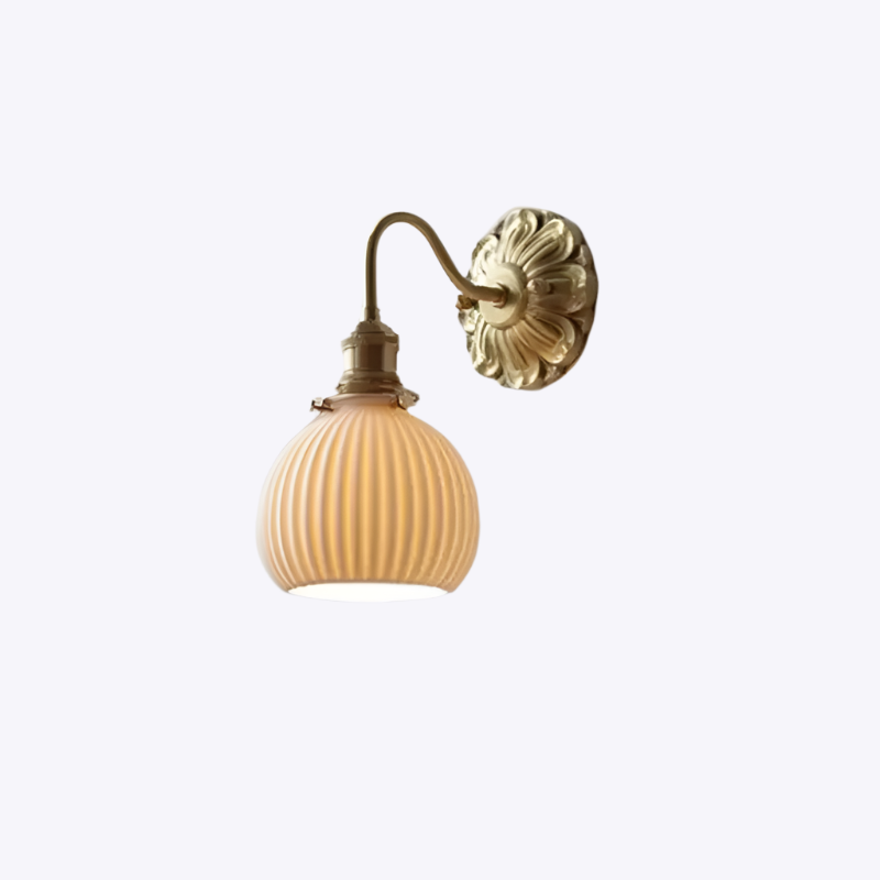 BrassLuxe | Keramische Wandleuchte Dreamardi