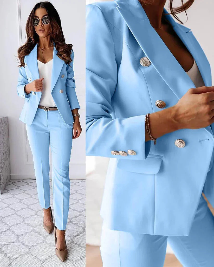 Patricia - Timeless Tailored Woman's Blazer Set