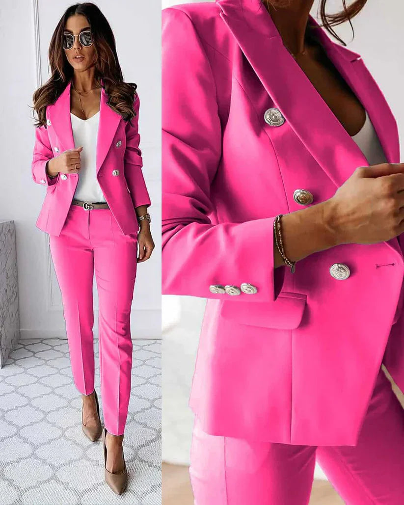Patricia - Timeless Tailored Woman's Blazer Set