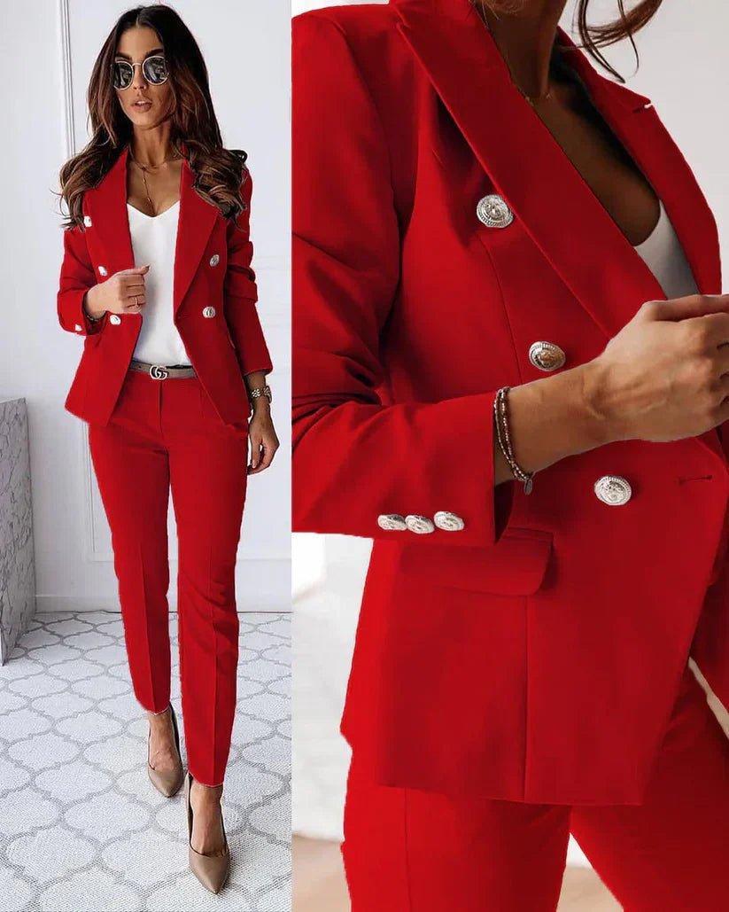 Patricia - Timeless Tailored Woman's Blazer Set