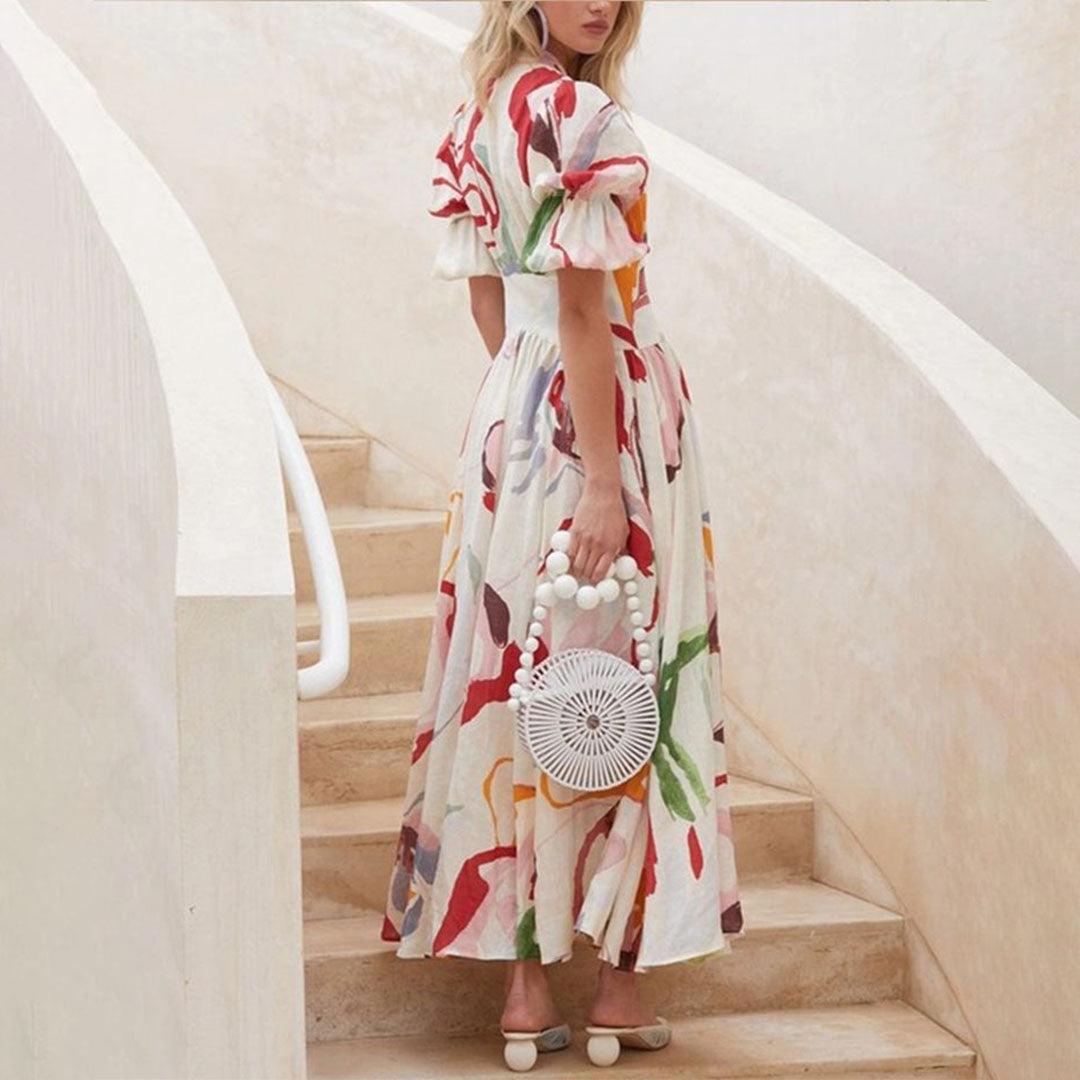 Faelina - Timeless Elegant Design Woman's Maxi Dress