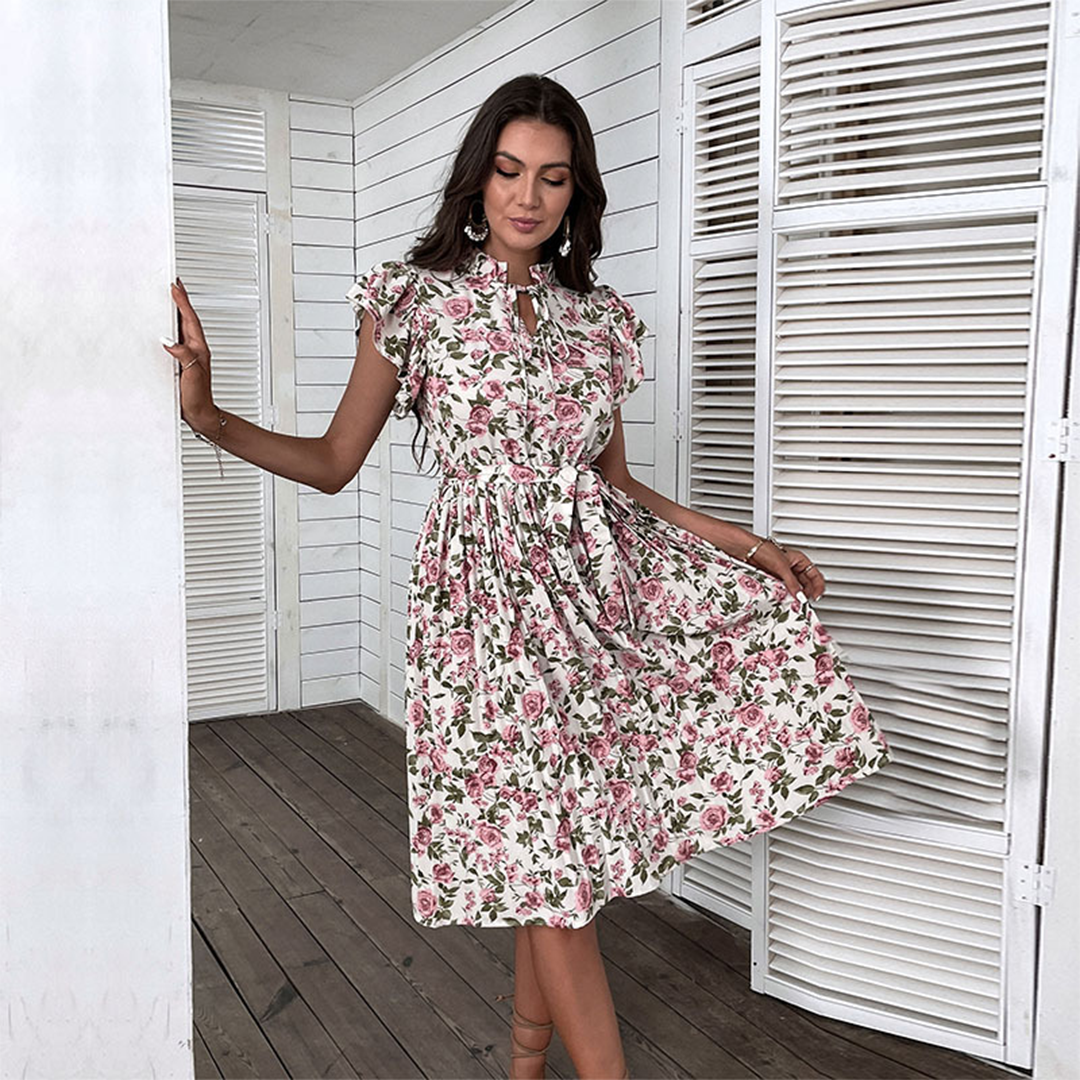 Kataris - Modern Effortless Charm Woman's Midi Dress