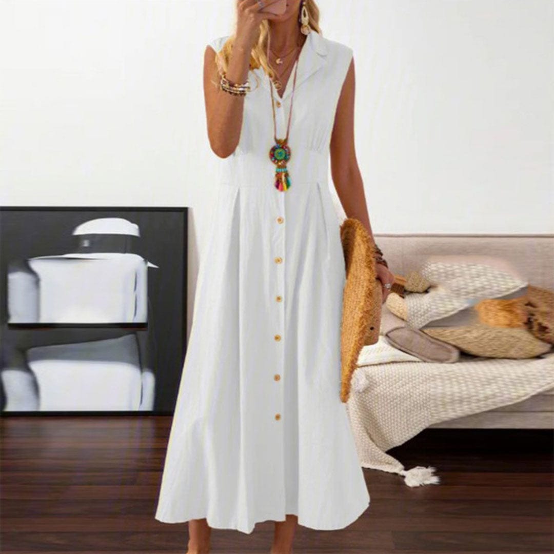 Isla - Effortless Elegance & Softness Woman's Long Dress
