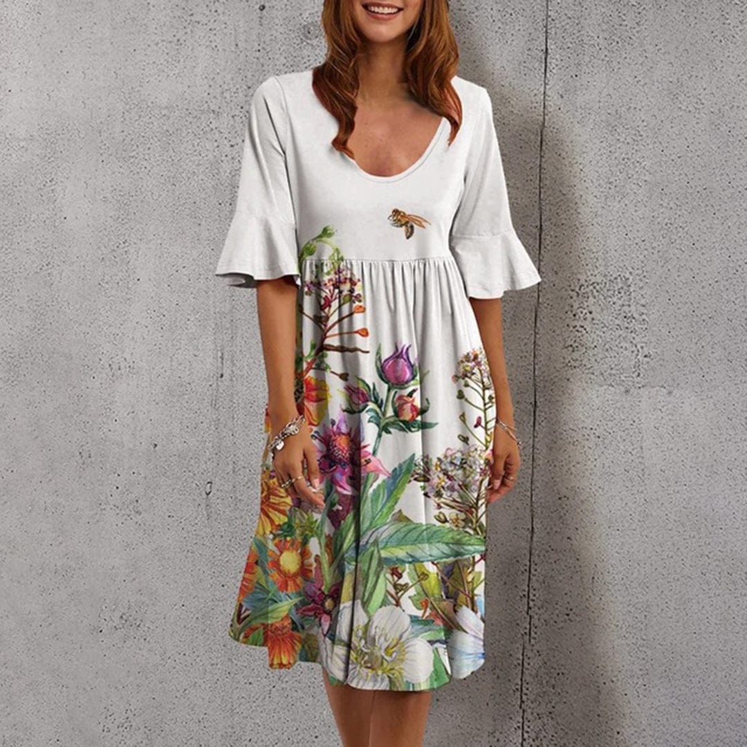 Noelle - Leisure Elegance  Woman's Midi Dress