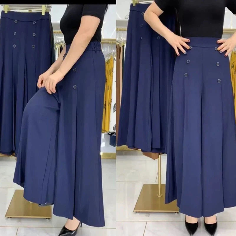 Zenna - Timeless Elegance Woman's Flare Trousers