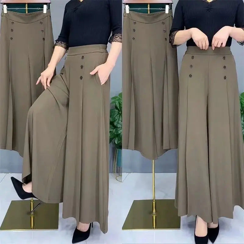 Zenna - Timeless Elegance Woman's Flare Trousers