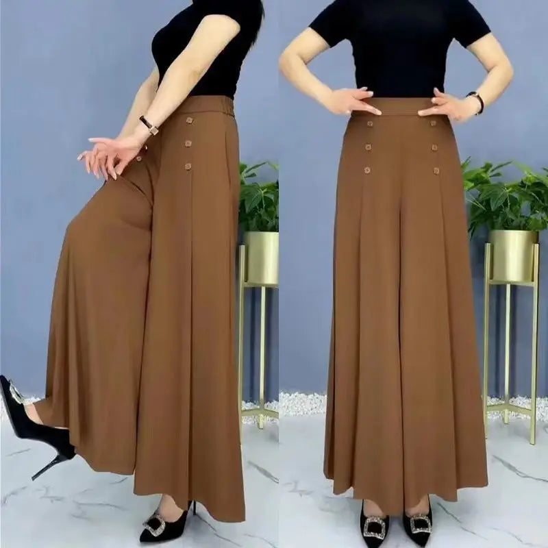Zenna - Timeless Elegance Woman's Flare Trousers