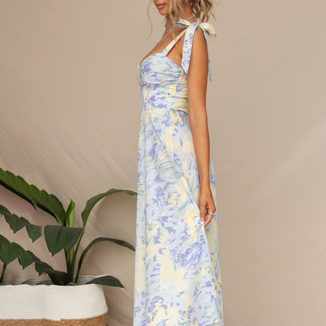 Gretchen - Elegant Flowing Design Woman's Midi Dress