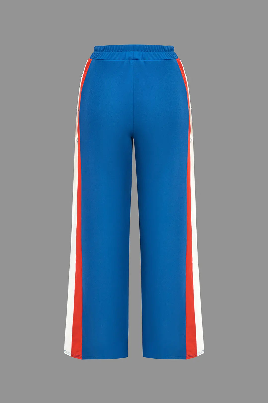 Color Block Wide Leg Trousers Dreamardi