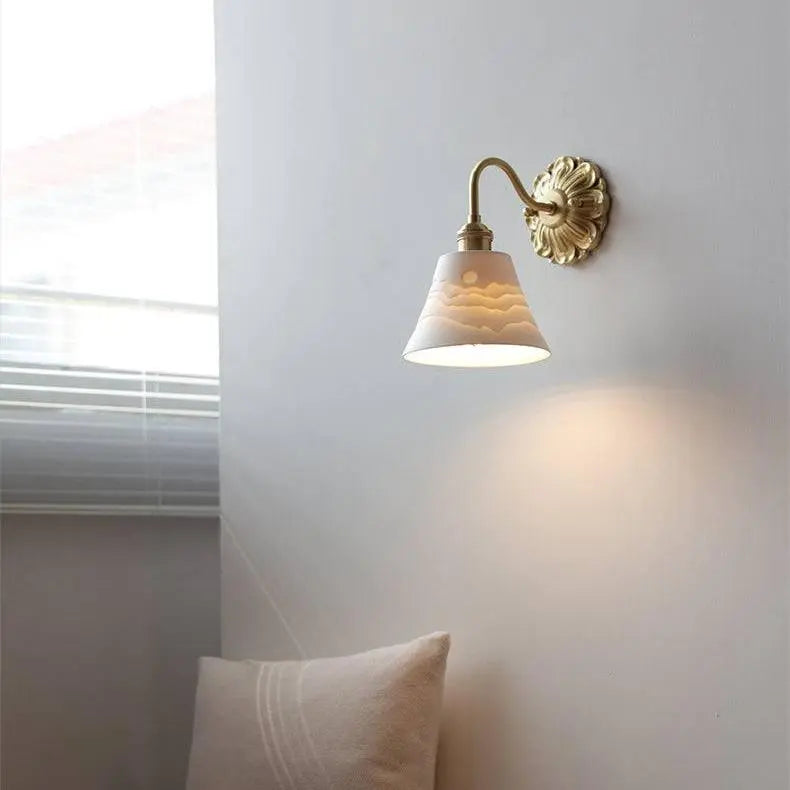 BrassLuxe | Keramische Wandleuchte Dreamardi